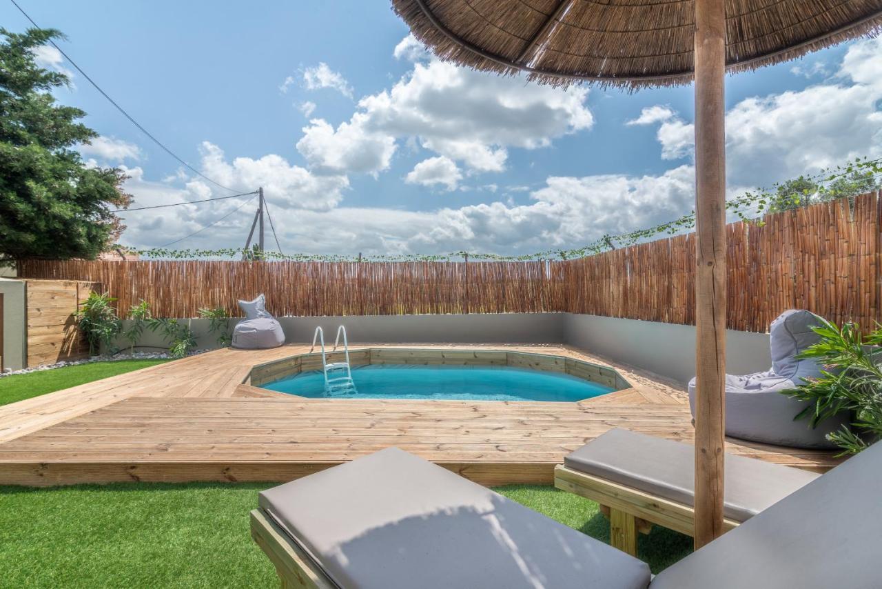 Cozy House With Pool Near Beach Gazi 외부 사진